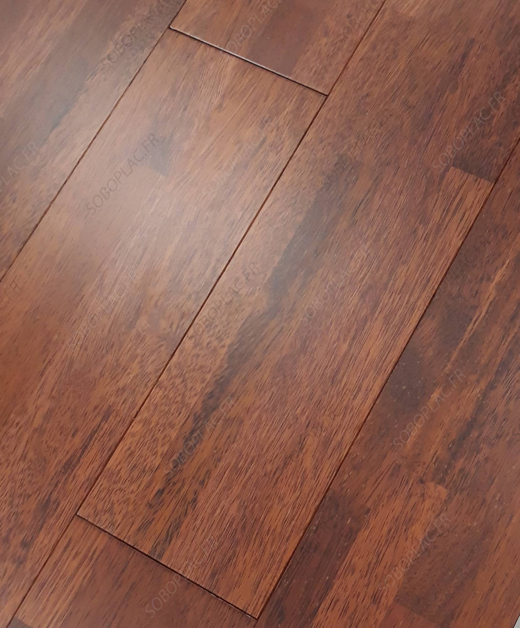 PARQUET MERBAU MASSIF MULTIFRISES VERNI 15X150