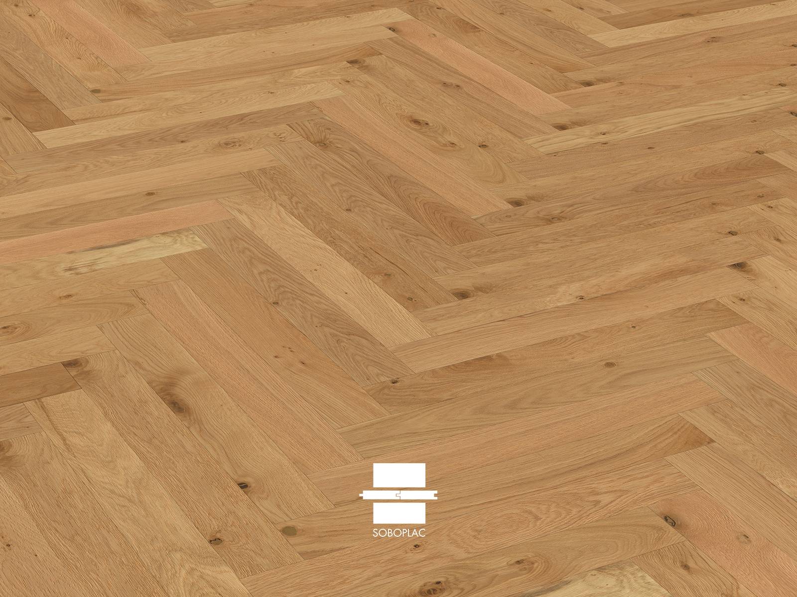 Access Geometrik Tourny Access - Parquet contrecollé chêne huilé - Réf GTH213