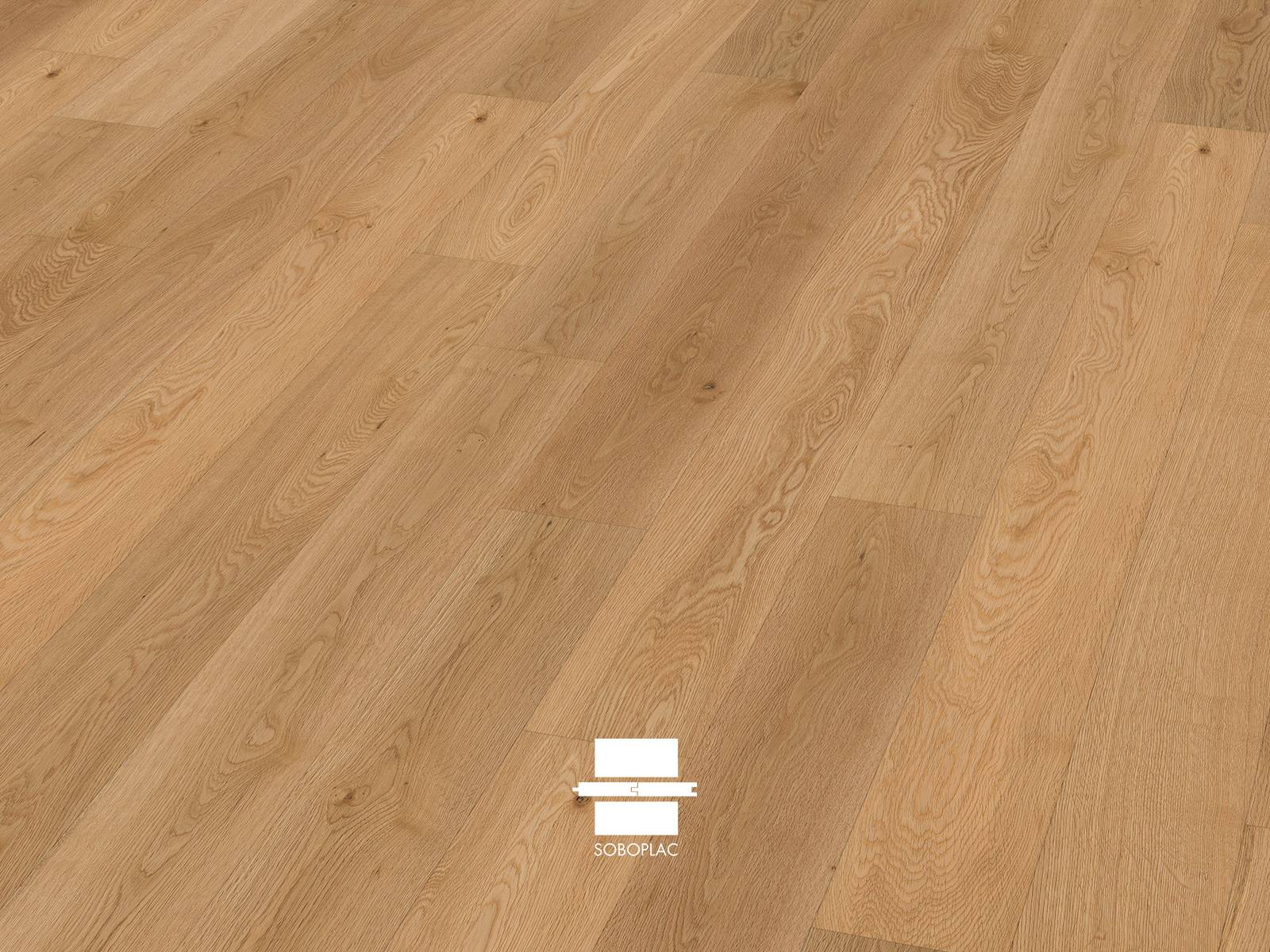 Expert Premium huilé 150 UV - Parquet contrecollé chêne huilé - Réf EPH393