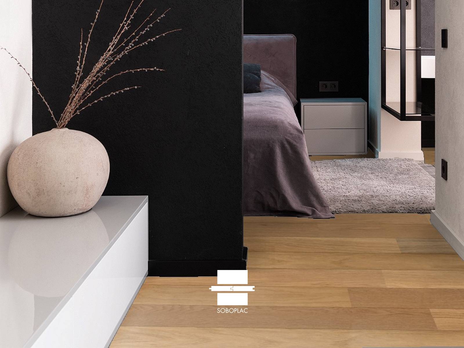 Expert Slim 110 - Parquet contrecollé chêne verni - Réf ESM370