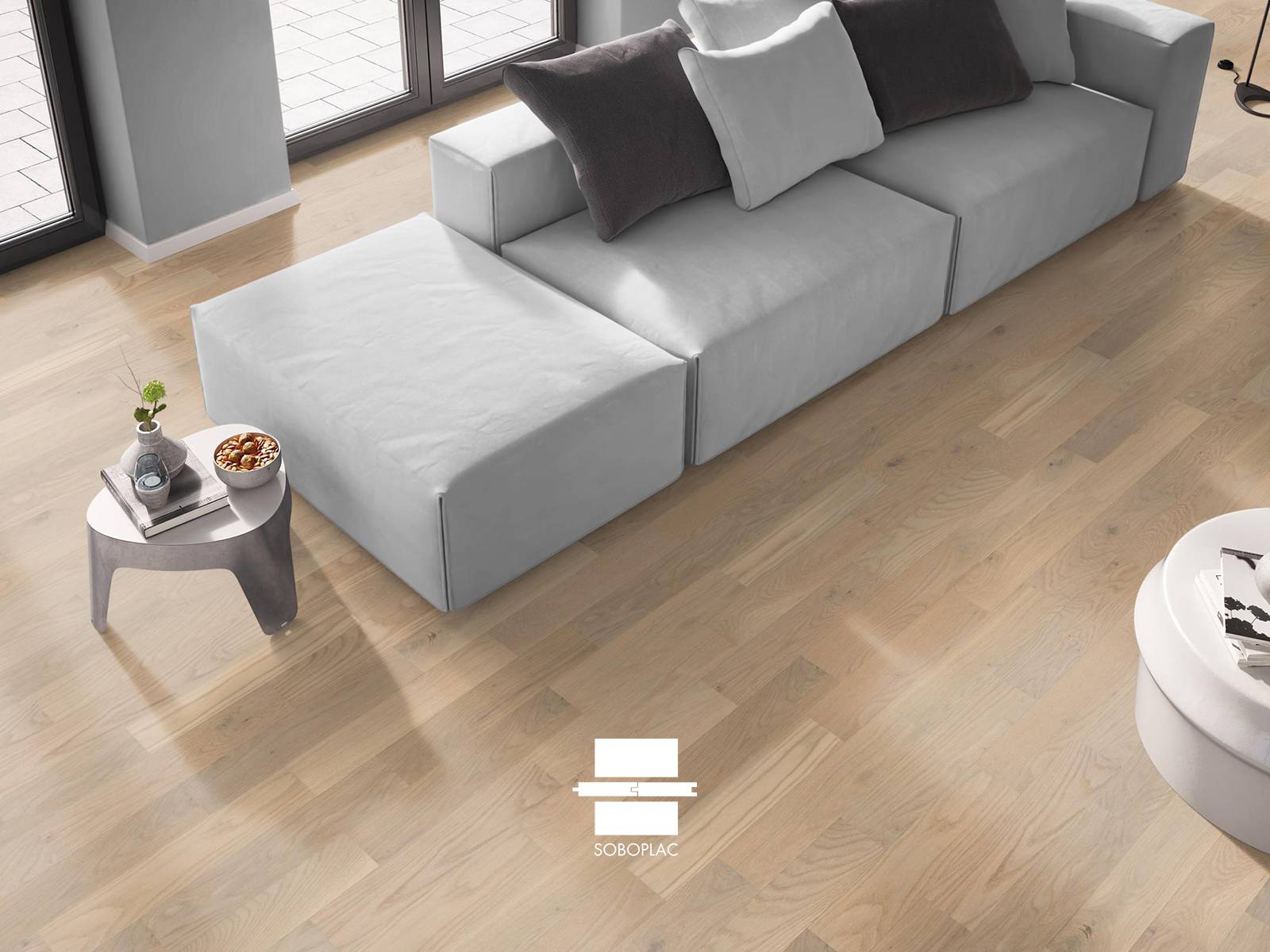 Expert Slim St Jean - Parquet contrecollé chêne verni - Réf ESJ134