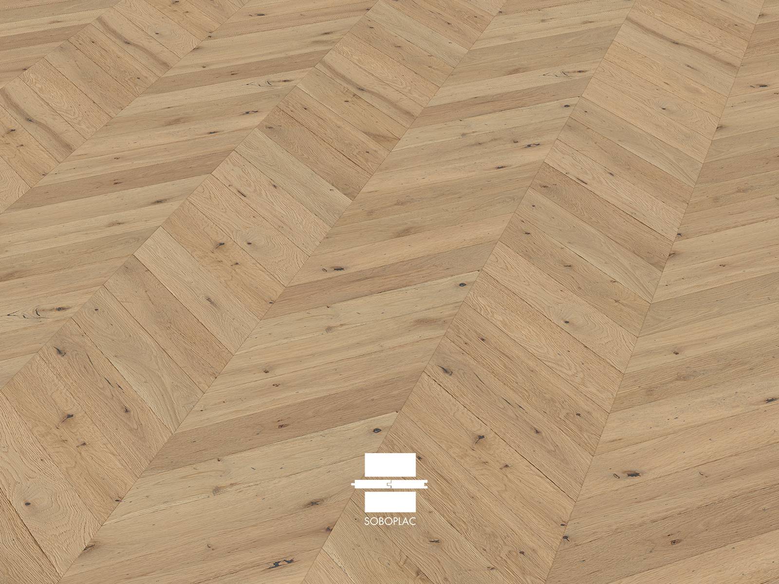 Amboise, le nouveau parquet contrecollé point de hongrie pour un décor structuré