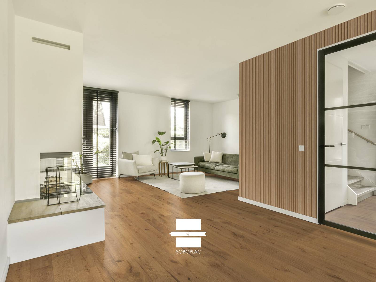 O'Tantik Torréfié Cortado - Parquet contrecollé chêne huilé - Réf C26-T