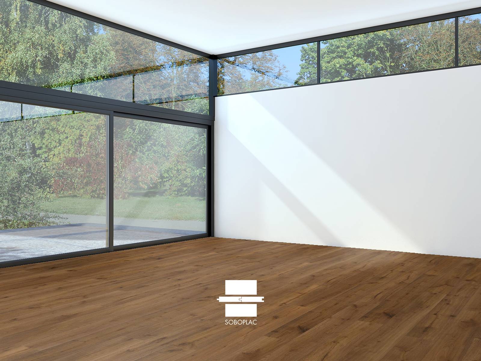 O'Tantik Borde - Parquet contrecollé chêne huilé - Réf B520R