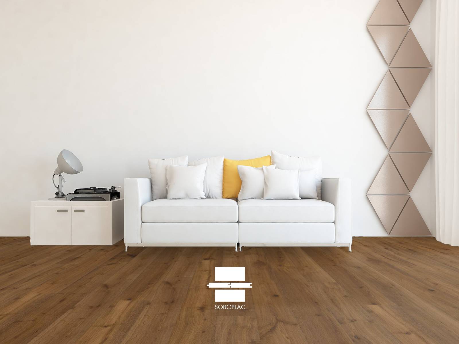 Dans le sud-ouest, retrouvez le parquet contrecollé O'Tantik Borde (réf B520R) en chêne huilé.