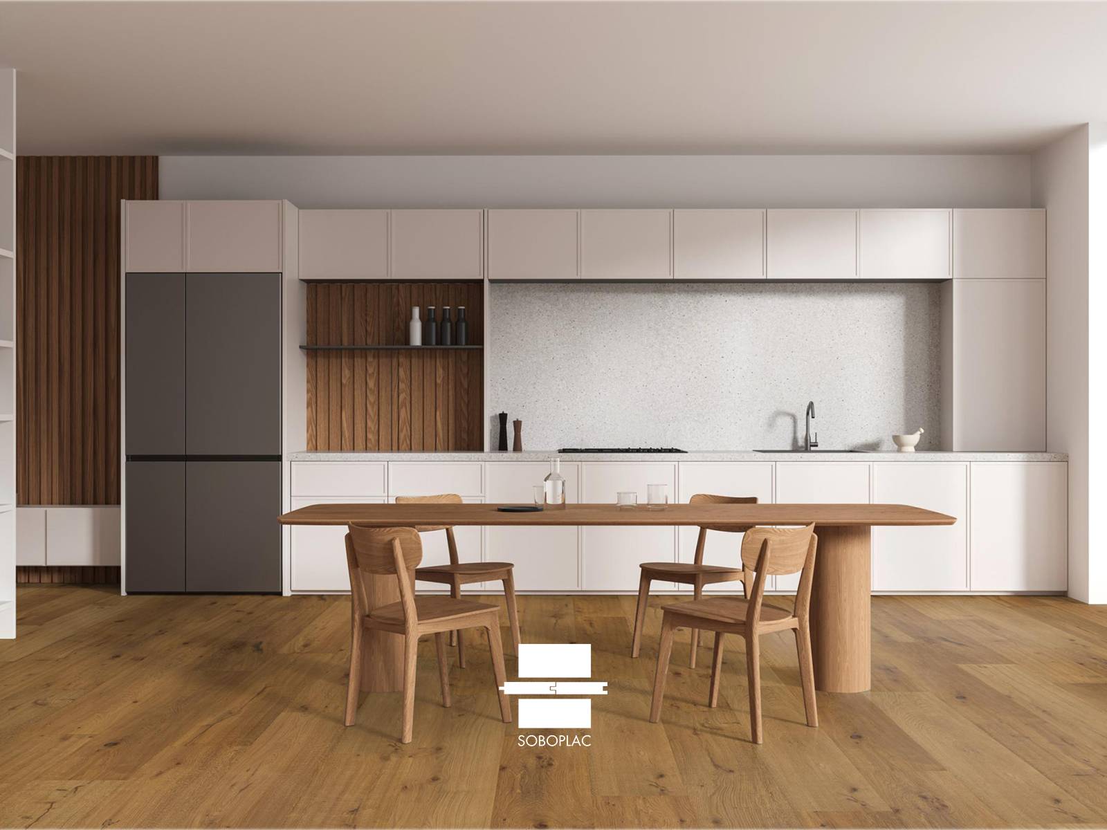 O'Tantik Premium Rambouillet - Parquet contrecollé chêne huilé - Réf RB-13R