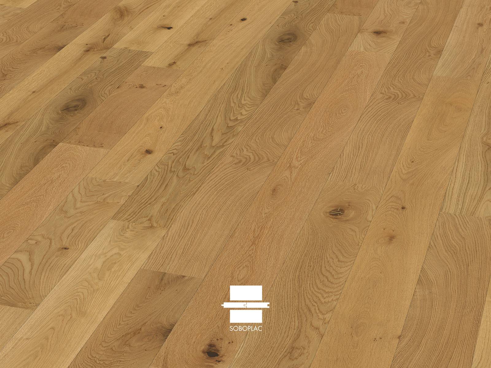 Robusto Breteuil 150 - Parquet semi massif chêne huilé - Réf RBT000