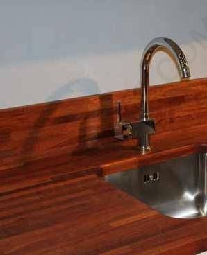 PLAN DE TRAVAIL ACAJOU - EPUISE