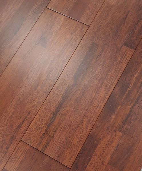 PARQUET MERBAU MASSIF MULTIFRISES VERNI 15X150