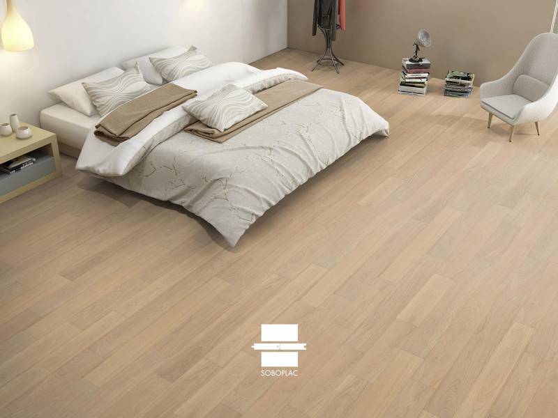 Access Click Alba - Parquet contrecollé chêne verni - Réf AAB361