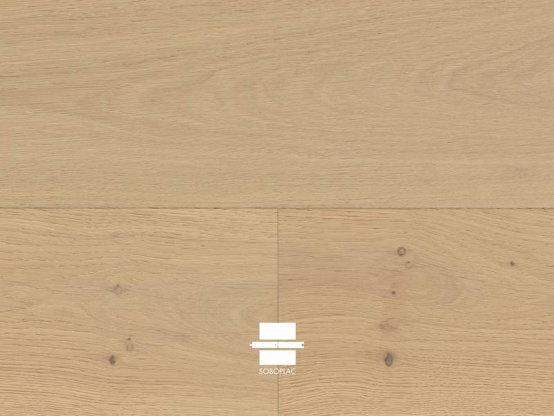 Sur la côte d'azur, il est possible de trouver le parquet contrecollé Access, avec sa finition verni aspect bois brut référence AVB780.