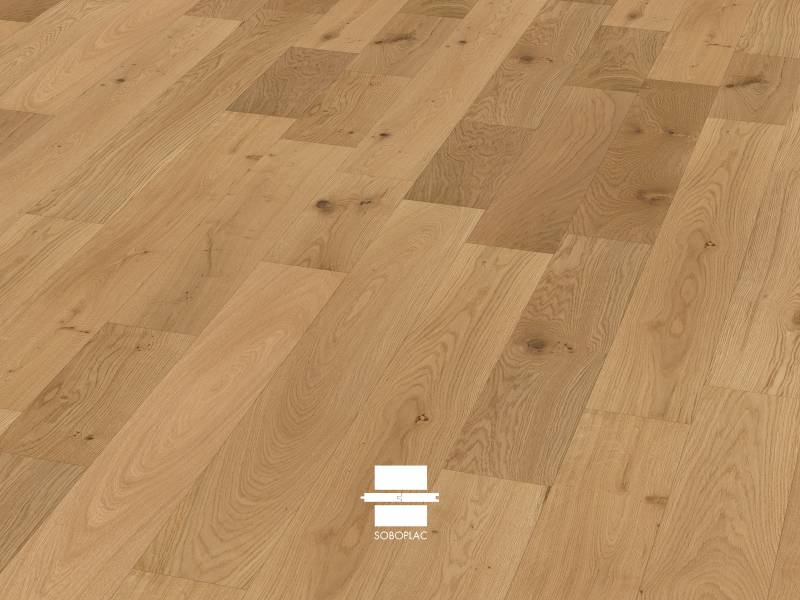 En région parisienne, découvrez le parquet contrecollé chêne verni Access, finition verni naturel, référence AVN796. Disponible chez nos revendeurs partenaires.