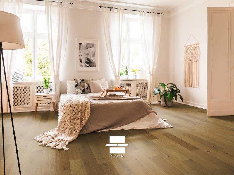 OTantik Premium Planches Camden - Parquet contrecollé chêne huilé - Réf CCD931