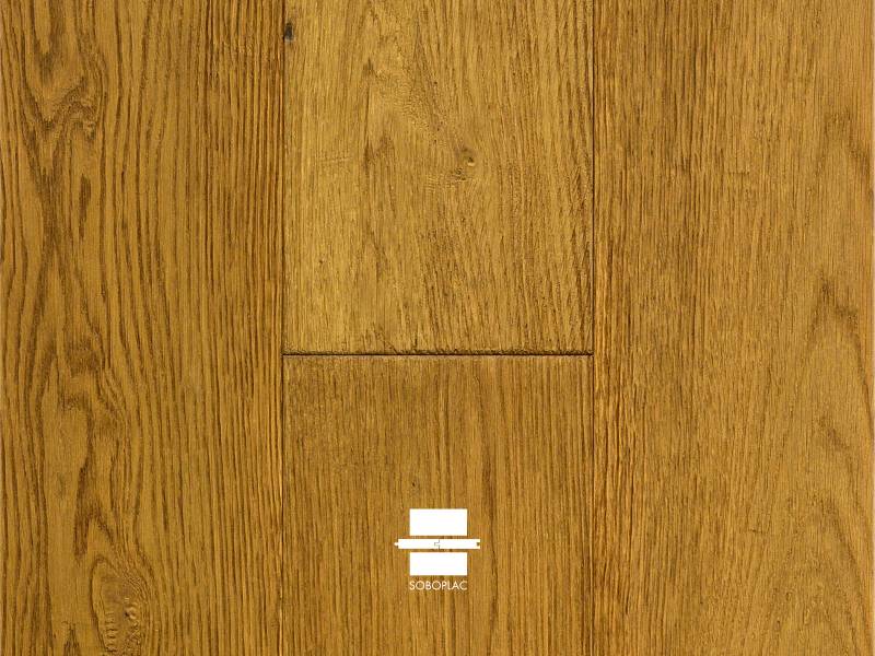 Parquet contrecollé Planches Camden de la gamme Caillebotte finition huilée patinée