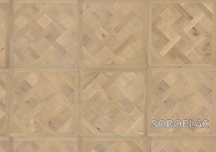 Parquet Contrecollé Chêne - GEOMETRIK Panneaux de Versailles - brut