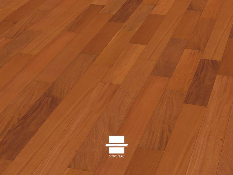 Exotique Acajou 12x120 - Parquet massif huilé UV