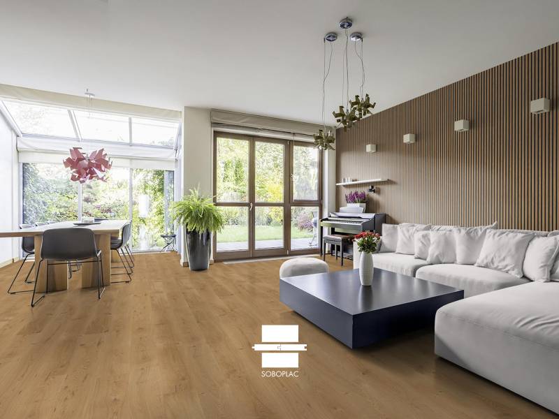 Expert Dune 180 - Parquet contrecollé chêne verni - Réf EDX037