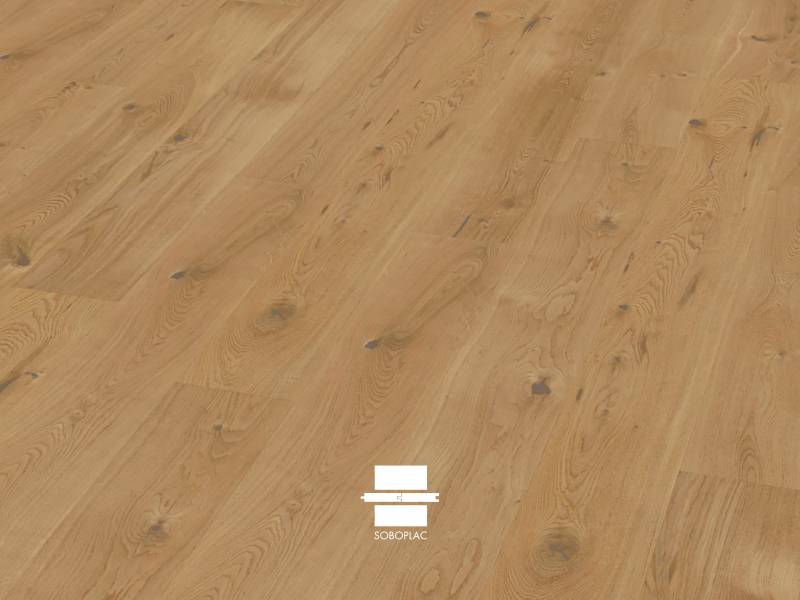 Expert Dune 180 - Parquet contrecollé chêne verni - Réf EDX037