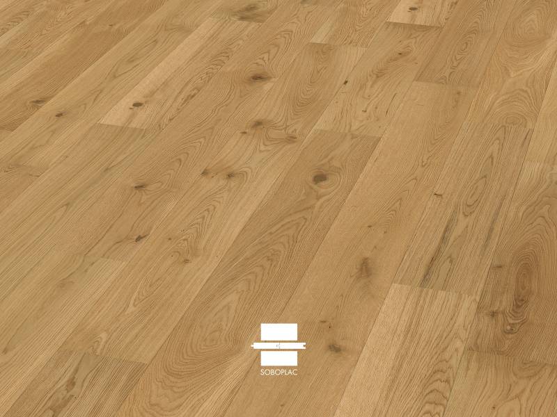 Expert Dune 180 Ru-A - Parquet contrecollé chêne verni - Réf EDX037