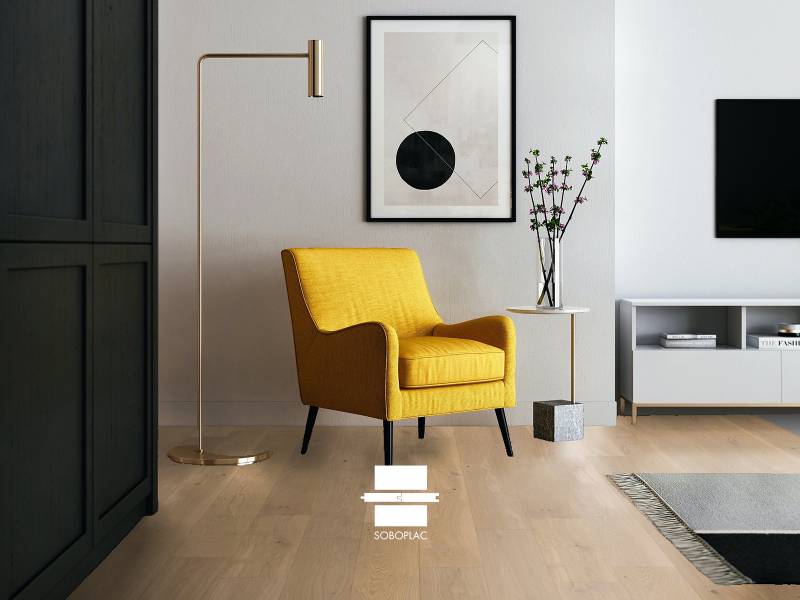 Expert Perle 180 - Parquet contrecollé chêne huilé - Réf EPX993