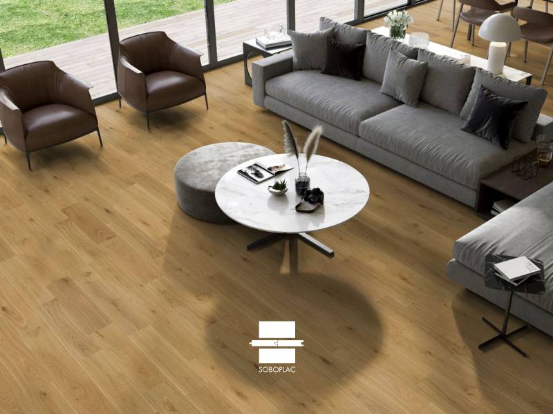 Expert Sand 180 RU-A - Parquet contrecollé chêne huilé - Réf ESA872