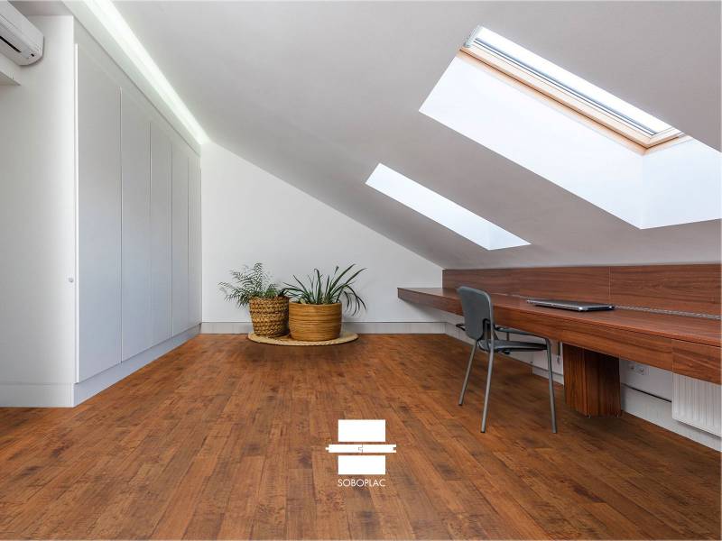 Parquet contrecollé Hévéa - EVA Gauguin - huilé 14x127