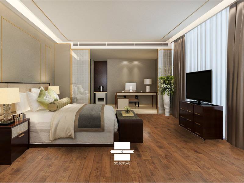 Parquet contrecollé Hévéa - EVA Gauguin - huilé 14x127