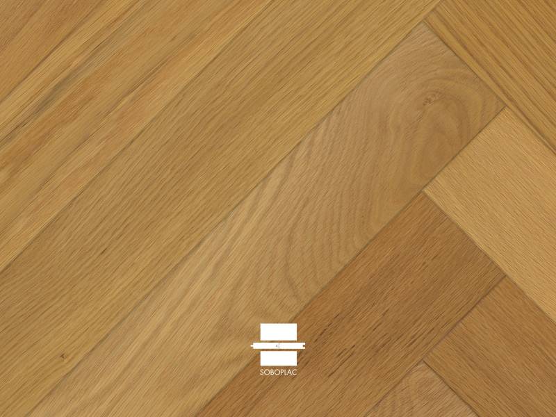 CONTRECOLLE CHENE GEOMETRIK BATON ROMPU PATINA 14X90