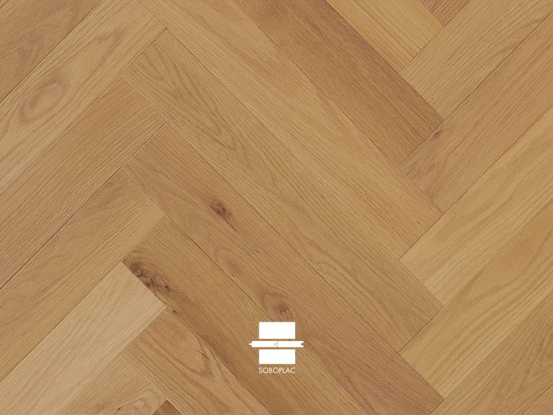 Optez pour le parquet bâton rompu Tourny Huilé UV de Geometrik, une solution en chêne contrecollé parfaitement adaptée à l'élégance des intérieurs lyonnais - Réf GTH256.