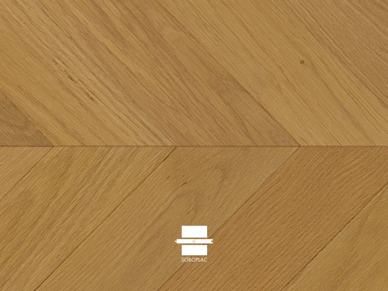 CONTRECOLLE CHENE GEOMETRIK POINT DE HONGRIE HAUSSMANN PATINA 14X90