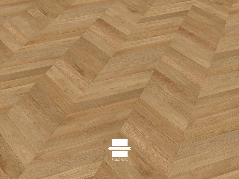 PARQUET POINT DE HONGRIE MASSIF 45° 15X90