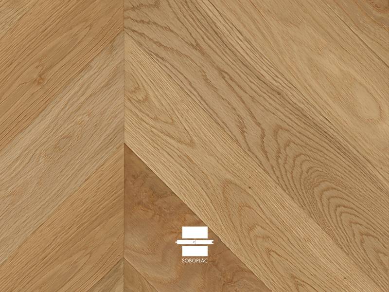 PARQUET POINT DE HONGRIE MASSIF 45° 15X90