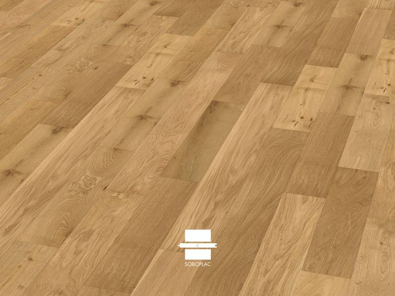 PARQUET CHENE MASSIF HERITAGE  ROYAUME 125 VERNI