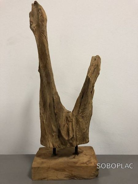 OBJETS DECO ROOTSIE EN TECK