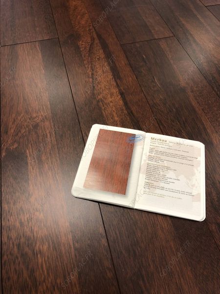Nouveauté !!! PARQUET MERBAU MASSIF ROYAL VERNI 15X140 ÉPUISÉ