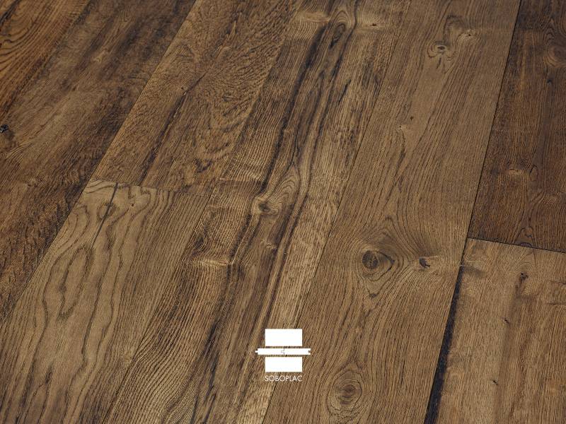 O'Tantik Torréfié Intenso - Parquet contrecollé chêne huilé - Réf I28-T