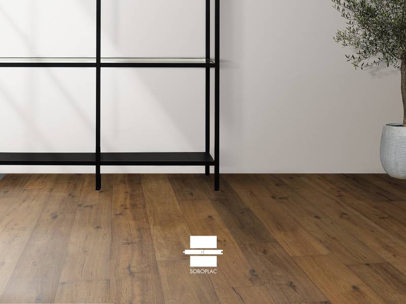 En Nouvelle-Aquitaine, découvrez le charme du parquet contrecollé chêne huilé O'Tantik Atelier (Réf A1R)