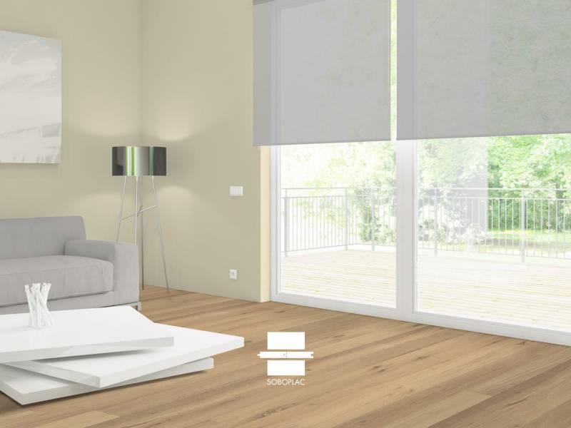 O'Tantik Boréal - Parquet contrecollé chêne verni - Réf B63R, en exclusivité chez nos partenaires à Marseille.