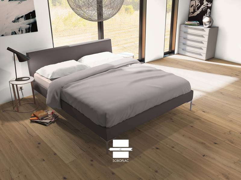 O'Tantik Pure - Parquet contrecollé chêne huilé - Réf P2R