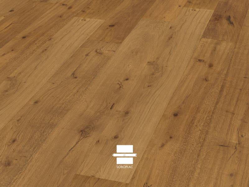 Ajaccio accueille dans ses points de vente spécialisés le parquet contrecollé O'Tantik Premium Rambouillet (Réf RB-13R), un choix de qualité pour votre habitation