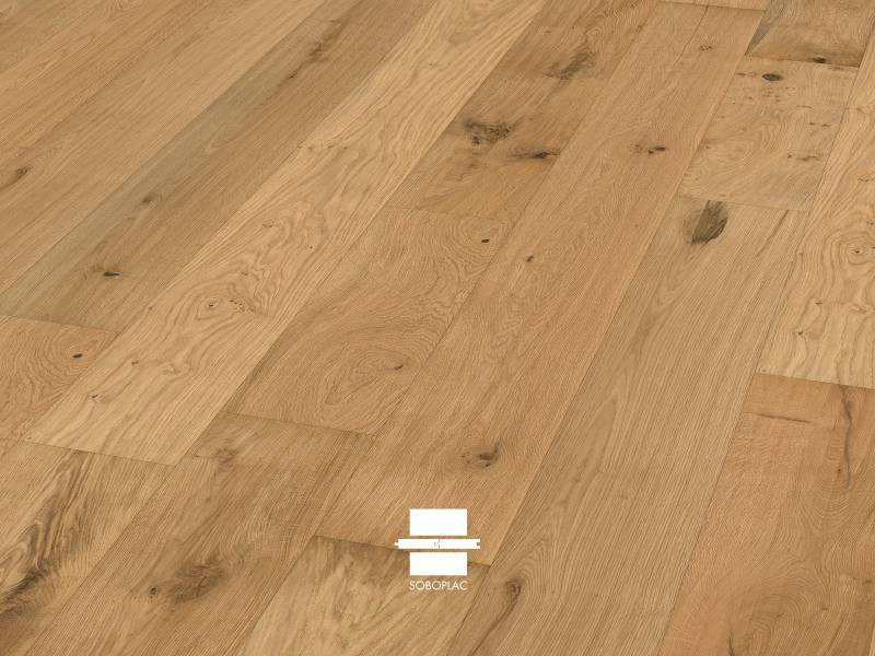 Le parquet contrecollé chêne huilé O'Tantik Premium Sully (Réf S11R) est disponible dans nos points de vente partenaires de la région grenobloise, pour sublimer votre espace.