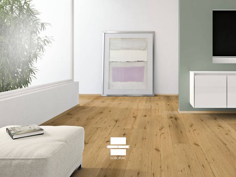 O'Tantik Premium Sully - Parquet contrecollé chêne huilé - Réf S11R