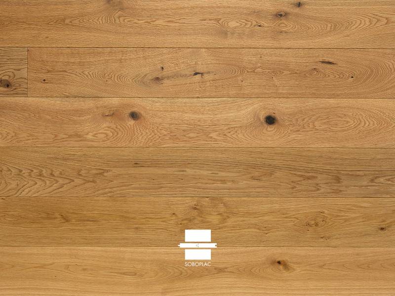 Robusto Breteuil 150 - Parquet semi massif chêne huilé - Réf RBT000