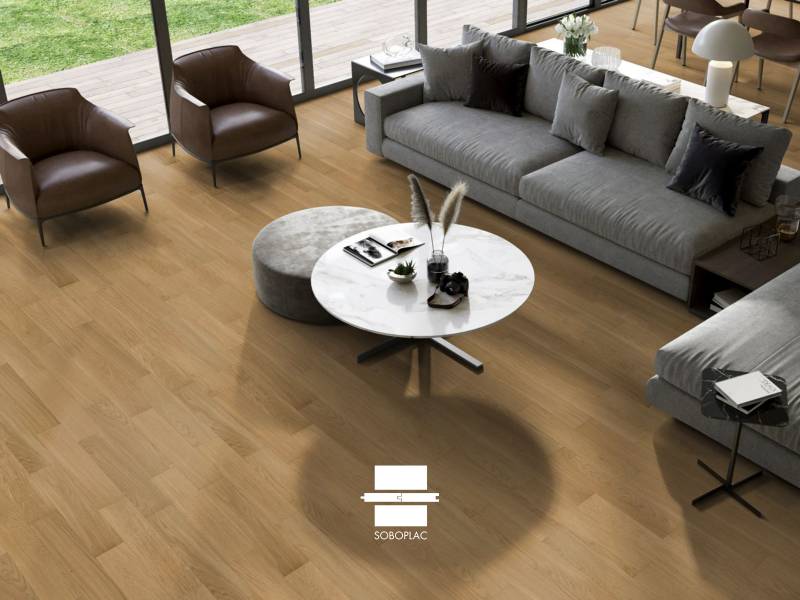 Robusto Saint Honoré 135 - Parquet semi massif chêne verni - Réf RSH346