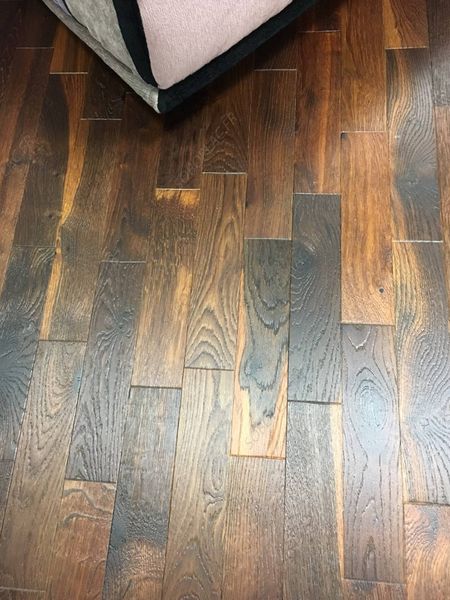 CONTRECOLLE CHENE FUME 2 FRISES TWIN HUILE - 35M2