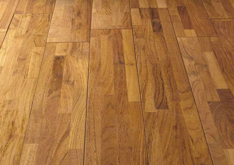 EXOTIQUES TECK INDO 4 FRISES VERNI 12X120