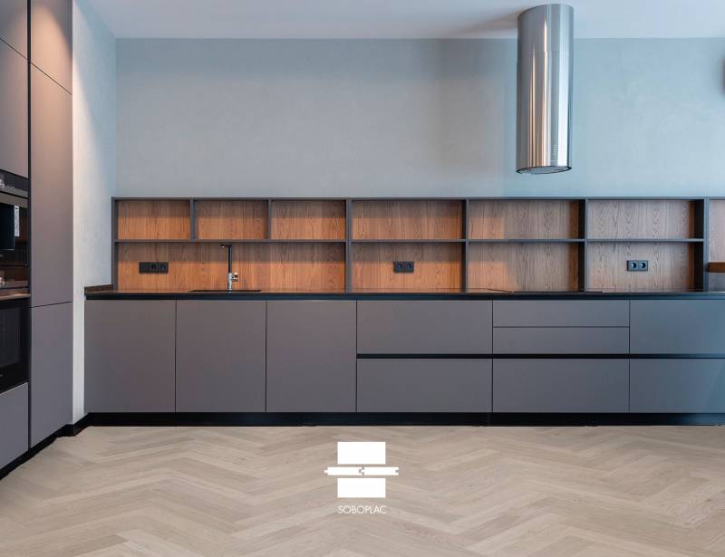 CONTRECOLLE CHENE GEOMETRIK TOURNY BRUT