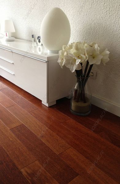 Revendeur Parquet Massif Exotique - EXOTIK Merbau - Huilé UV 14x80