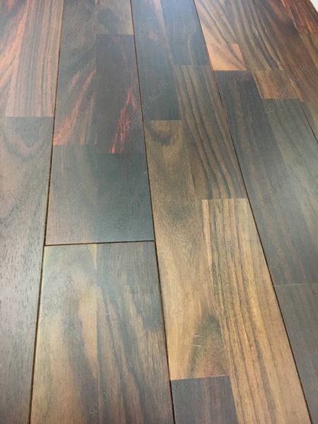 PARQUET PALISSANDRE MASSIF HUILE 2 FRISES 12X90